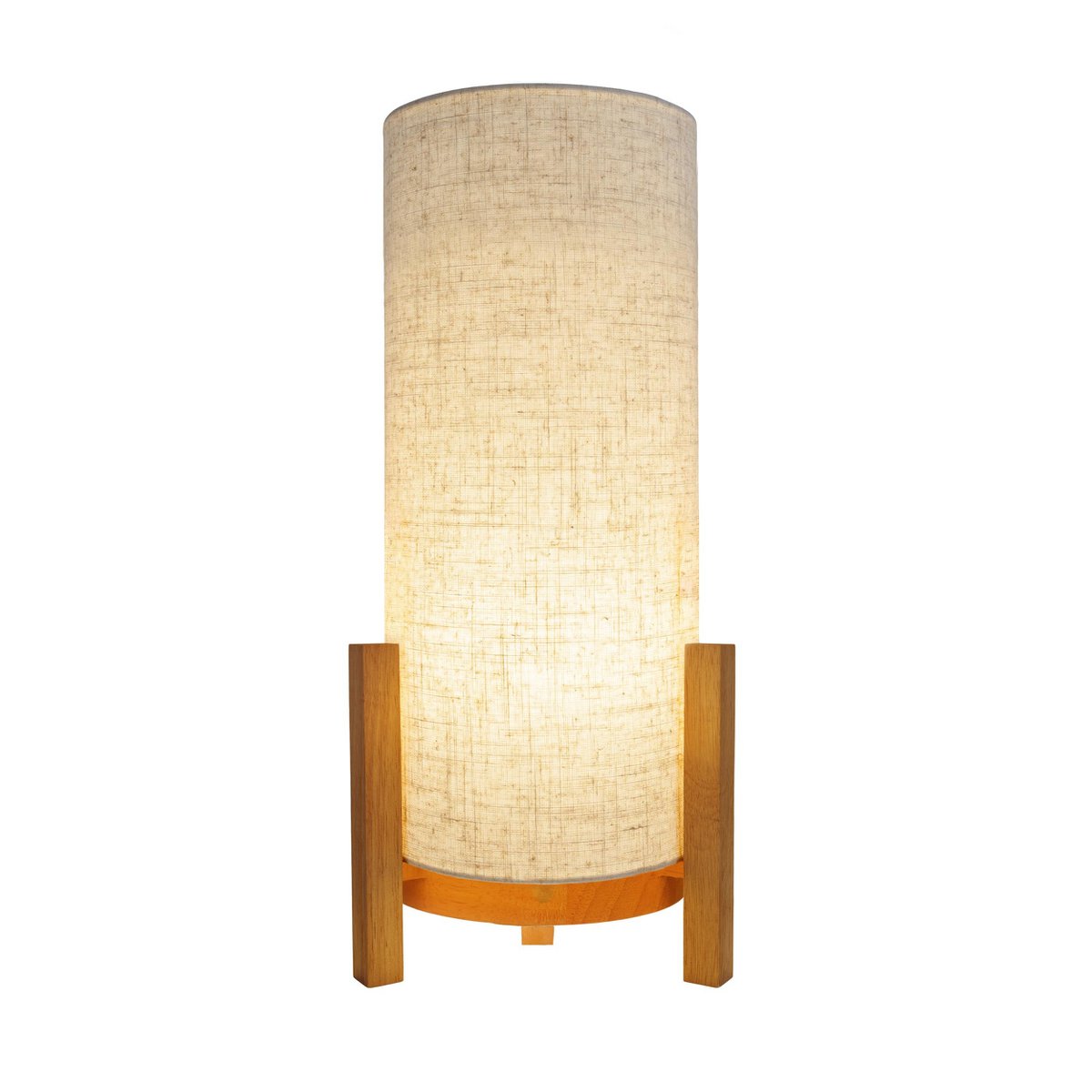 Näve Madita Tafellamp 48cm Wit/Natuur LED