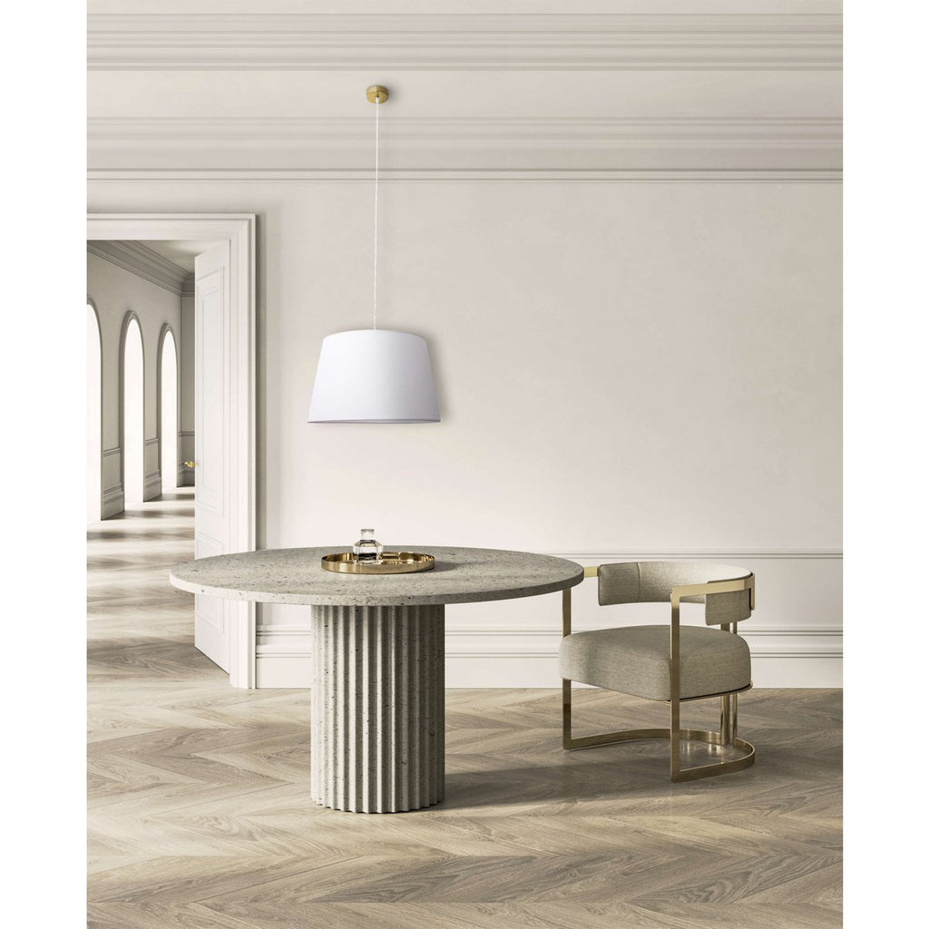 Näve Bologna Hanglamp Beige/Messing 45cm