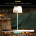 Näve Emmi Solar Tafellamp - Mint 38cm Dimbaar