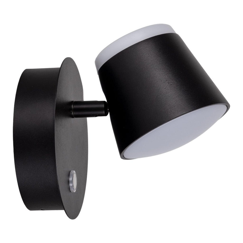 Näve Tondo Magnetisch Wandlicht - Black