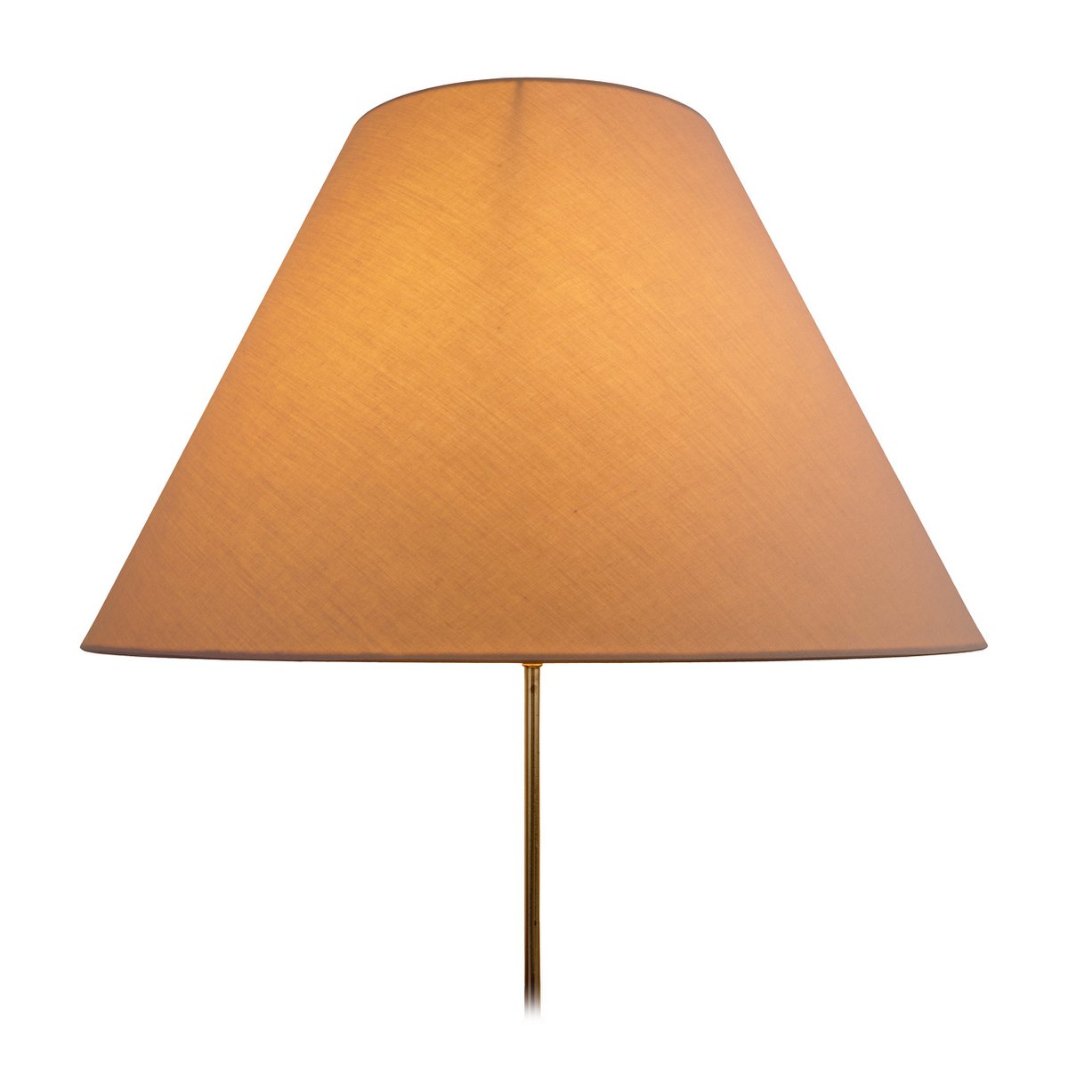 Lampenkap "Causia" Ø50cm Wit - Polyester Katoen
