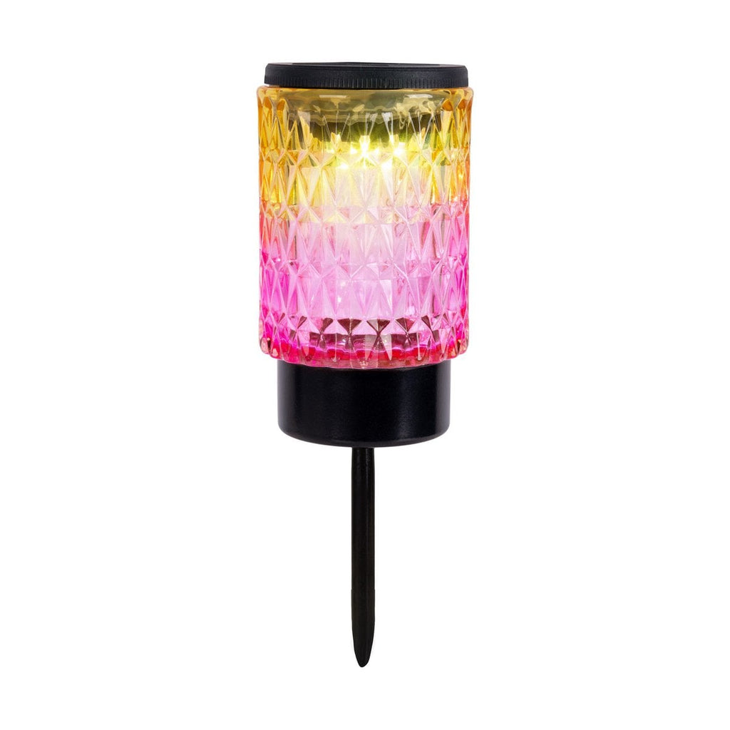 Näve Mila 2 delige Set Tuin Spiesjes LED Warm Wit Solar 25cm