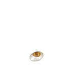 Aulica Aluminium Zandtrommel - Beige 15x11x5.5cm