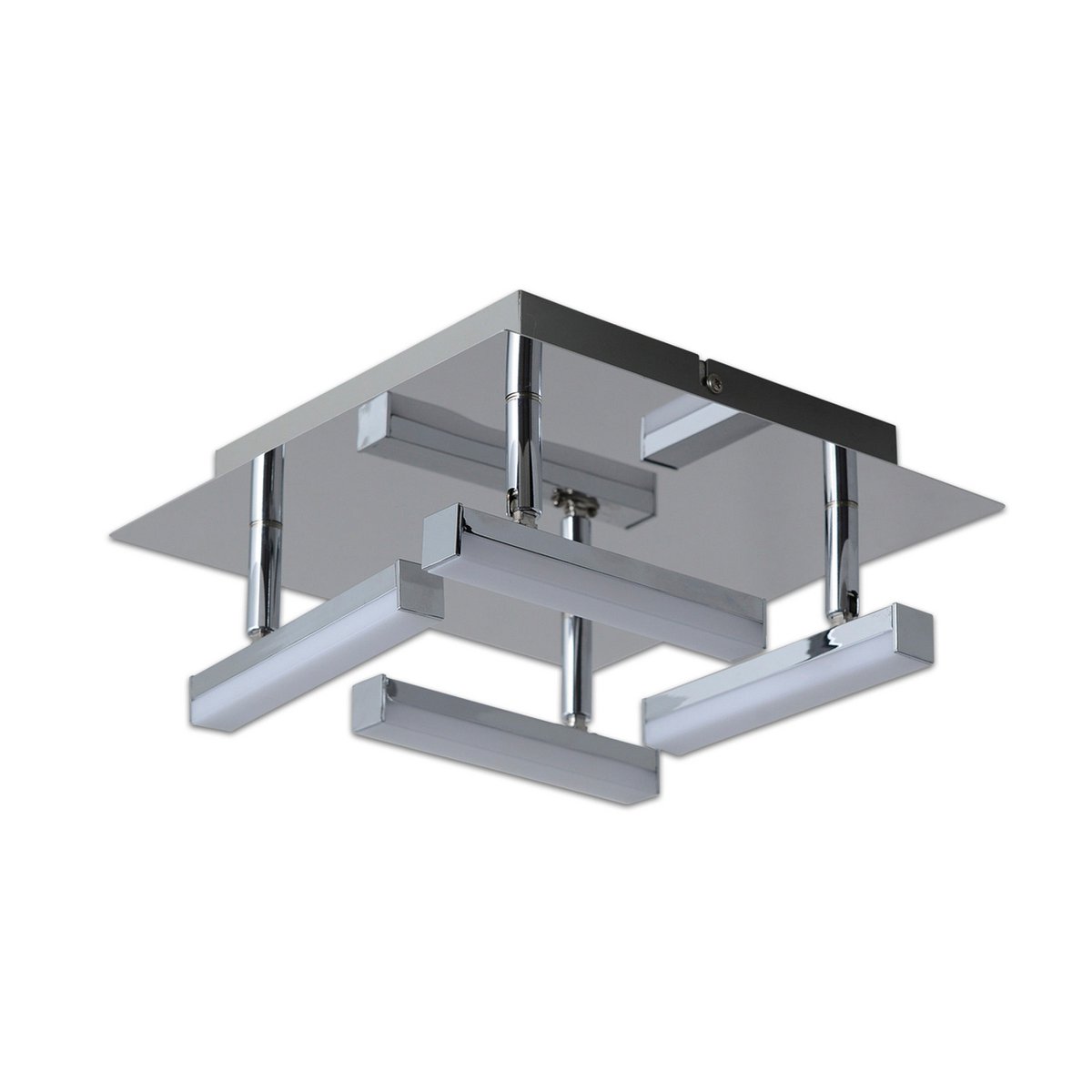 Näve Turijn LED Plafondlamp 25cm Chroom