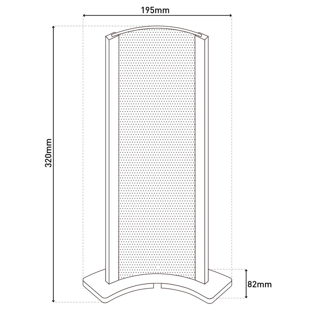 Näve Paul Tafellamp LED - Metaal 32cm