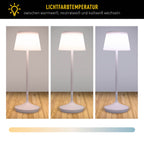 Näve Emmi LED Tafellamp - Wit 38cm