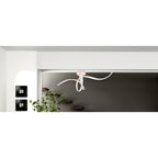 LED -plafondlamp L: 120 cm Wit "Odrive"