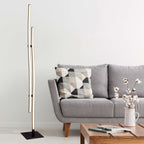 Näve Onda LED Vloerlamp - 130cm Zwart