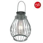 Näve LED Zonnelamp - Zilver 21,5cm