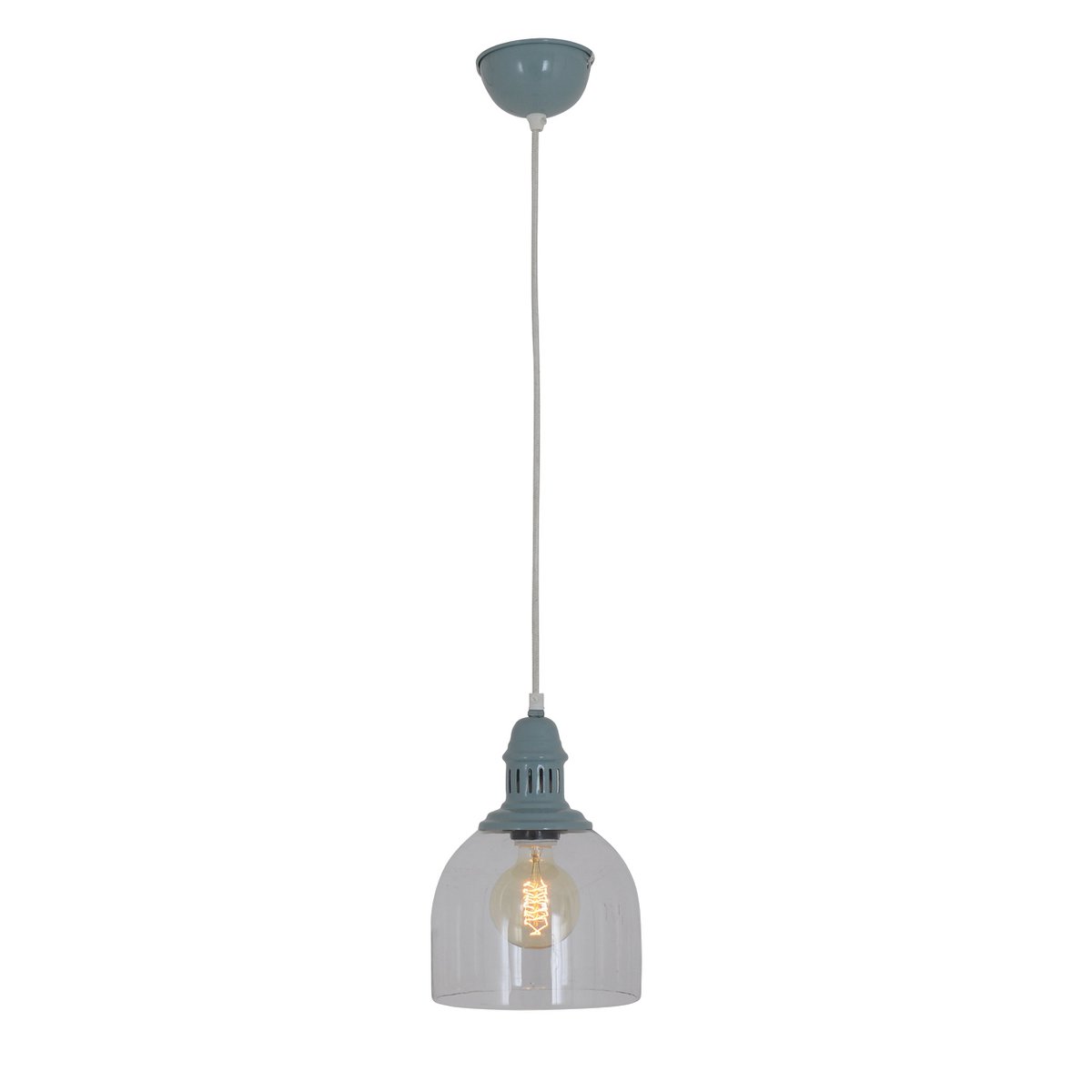 Näve Mumbai Hanglamp Groen Glas E27