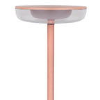 Noteloze tabletlicht "PASI" voor buiten en binnen, gemaakt van metaal en plastic in roze, dimbaar, met aanraking en geheugenfunctie, ca. 26 cm hoog