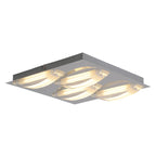 LED Plafondlamp Chur - Näve 30cm Zwart