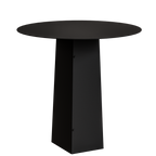 Charm Side Tafel Zwart - Gorillz Ronde Design Vijfhoekige Poot