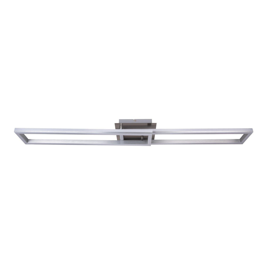 LED CCT-plafondlamp + RGB-backlight "Bantry" met veel functies, 115 cm lang, inclusief afstandsbediening