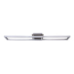 LED CCT-plafondlamp + RGB-backlight "Bantry" met veel functies, 115 cm lang, inclusief afstandsbediening