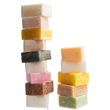 green-goose Amberblokjes Geschenkset - 3 stuks met Houder en Rasp
