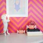 Housevitamin Bloempot Toffee Candy Oranje/Roze
