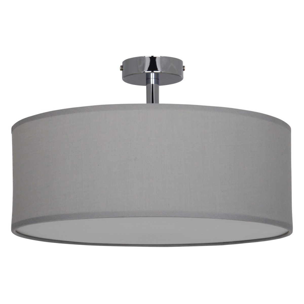 Näve Textielplafondlamp "New York" Grijs 40cm