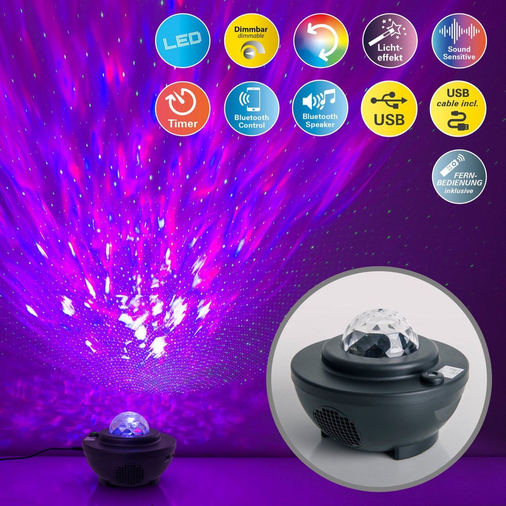 Näve Galaxy LED-Projector - Beige