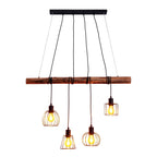 Näve Woodland Hanglamp - Zwart 100cm