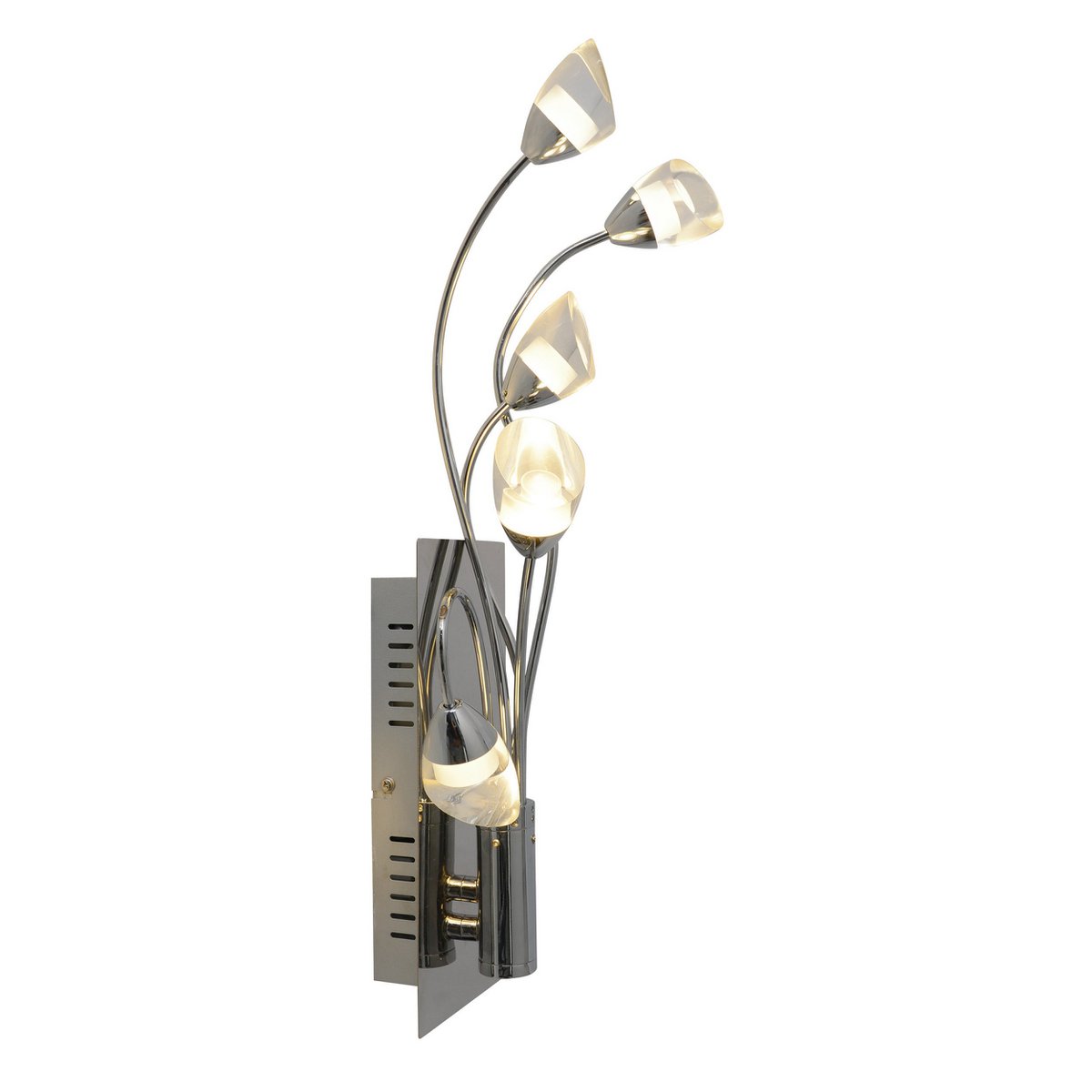 Näve Shinny LED Wandlamp - Chroom 50cm