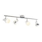 Näve Chromey LED Plafondlamp 58cm Warm