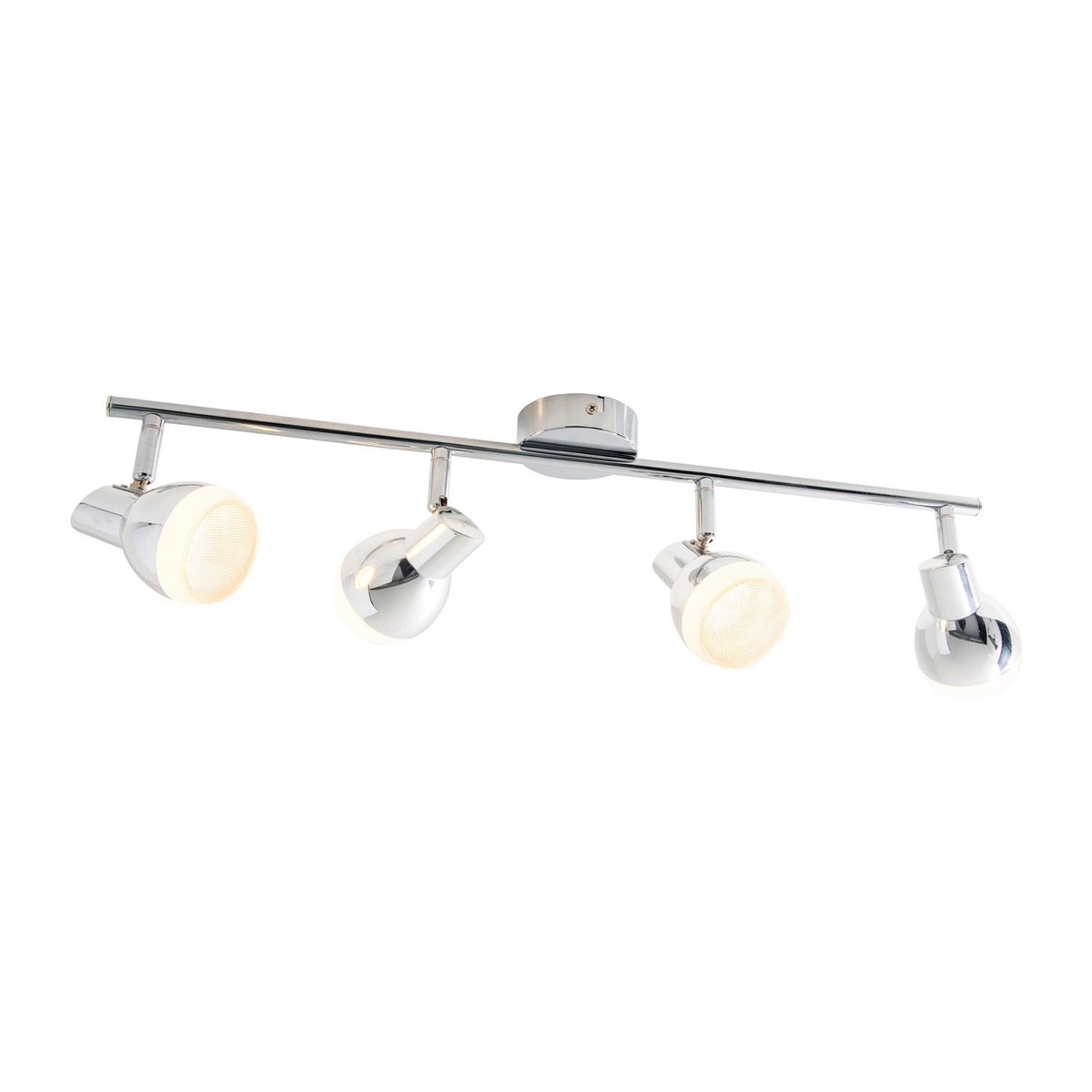 Näve Chromey LED Plafondlamp 58cm Warm