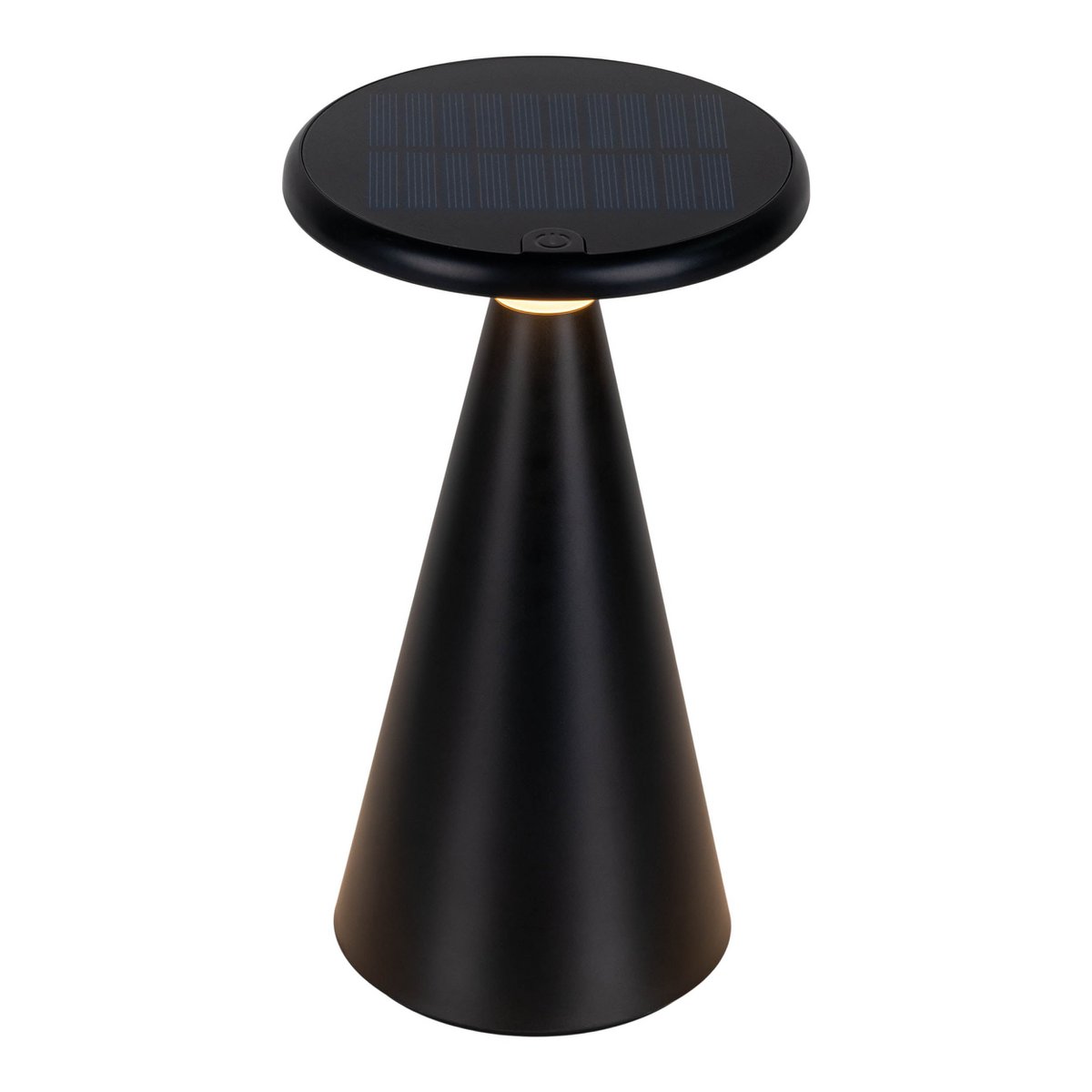 Näve Palu Zonne-batterijlamp - Zwart 20cm