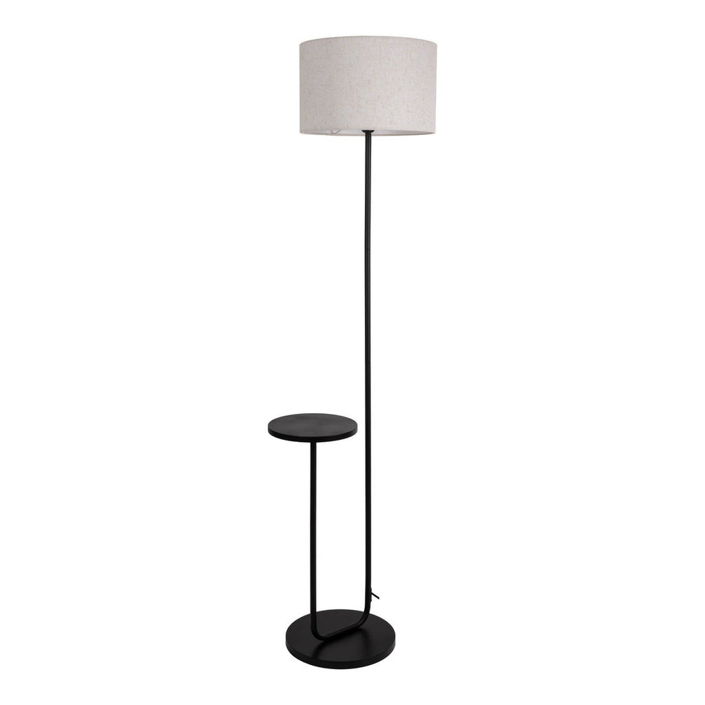 Näve Staande lamp met tafel - Zwart 157cm