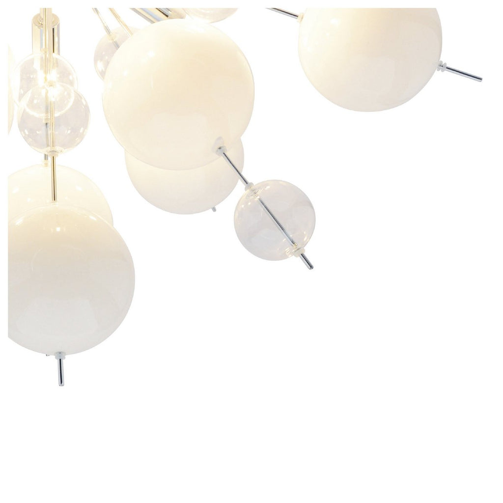 Näve Explosie Plafondlamp Wit Ø57cm G9