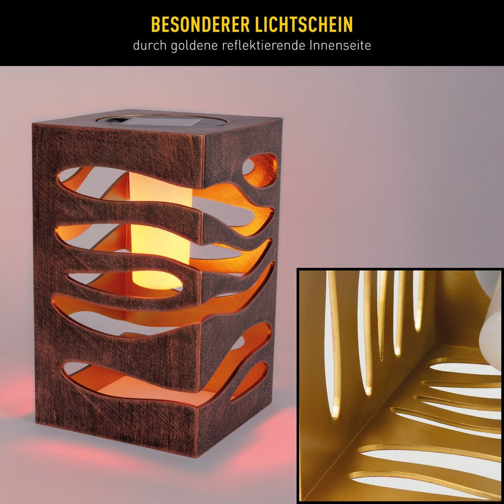 Näve Hilda Solar Decoratie Licht 20cm Goud