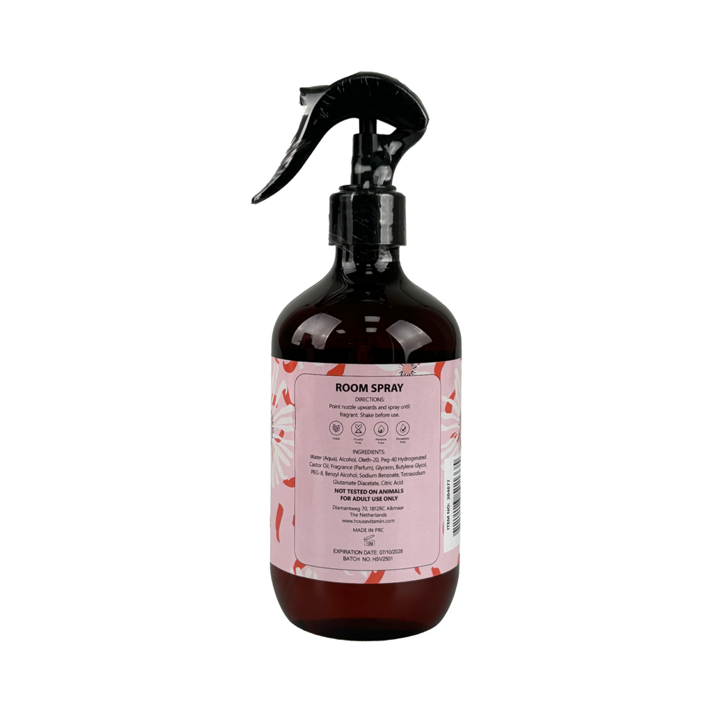 Housevitamin Roomspray Pioenroos - 530ml