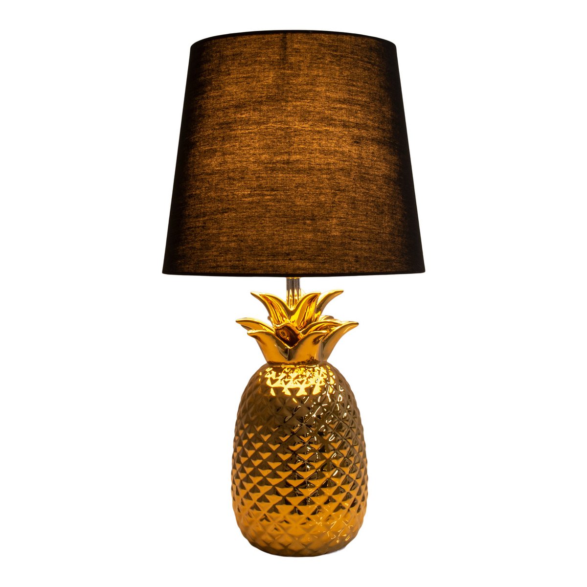Näve Leuchten Tafellamp Ananas - Goud 45cm