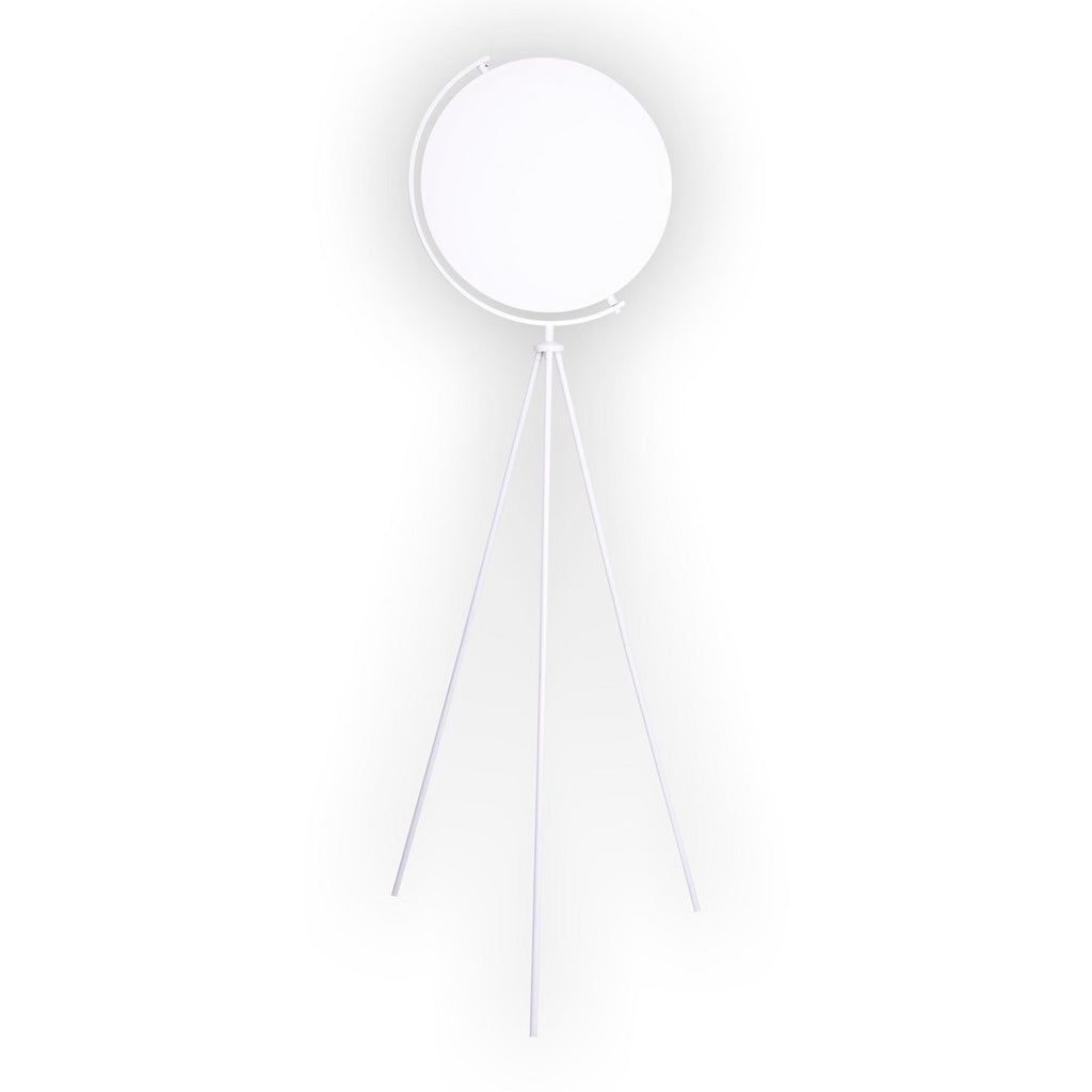 Näve Munega Vloerlamp - Wit 156cm Textiel