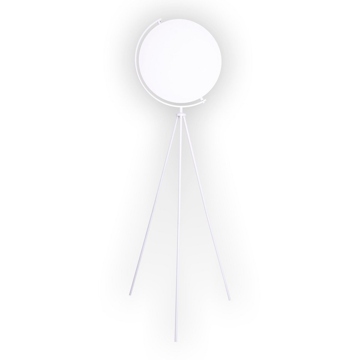 Näve Munega Vloerlamp - Wit 156cm Textiel