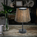 Solar-Tafellicht Rada Rattan Bruin 31cm