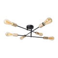 Näve Modo Plafondlamp 6-vlam Zwart 54,5cm