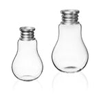 Vaas H36 D21,5CM - Bolvormige Glasvaas - Transparant