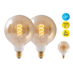 Näve LED Filament Lamp E27 5W Amber - 2 Stuks