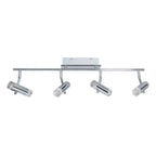 Näve Garda LED Plafondlicht 66cm Chroom