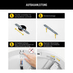 Näve Bonus LED Plafondlamp - Chroom/Wit 22,5cm