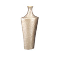 Vaas aluminium beige 20x10x50cm