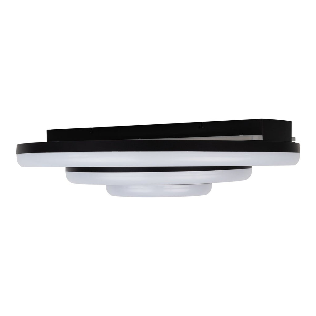 Näve Circulo LED Plafondlicht - Zwart Ø 60cm