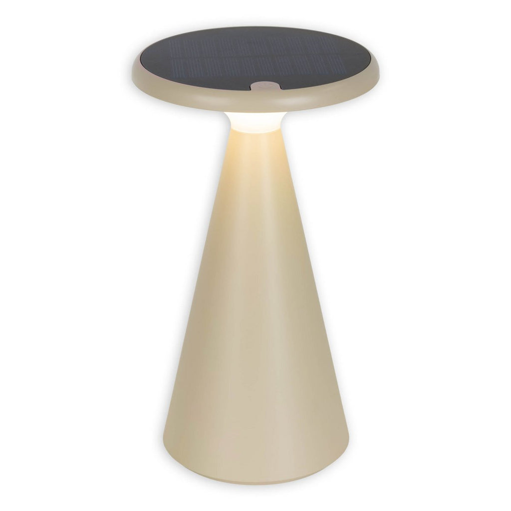 Näve Palu Zonne-tafellamp Beige 20cm