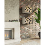Gorillz Clark Metalen Wandrek - Wit, Duurzaam, 32x50x32cm