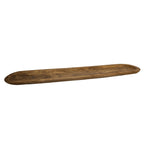 Lang rechthoekig houten dienblad 100x9x2,5cm