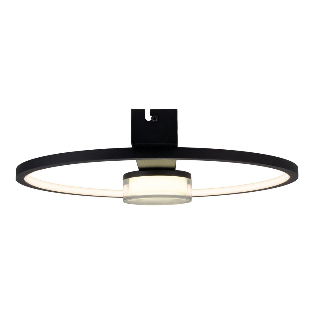 CIMO LED Plafondlamp Zwart Dimbaar 40cm