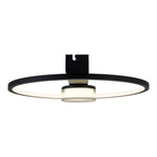 CIMO LED Plafondlamp Zwart Dimbaar 40cm