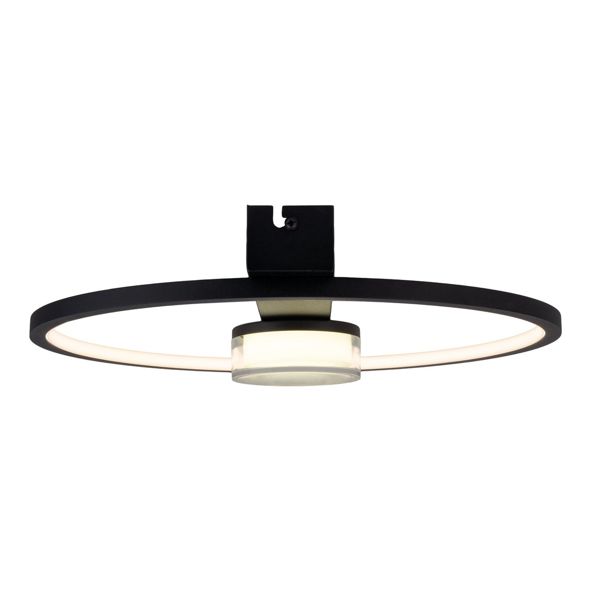 CIMO LED Plafondlamp Zwart Dimbaar 40cm