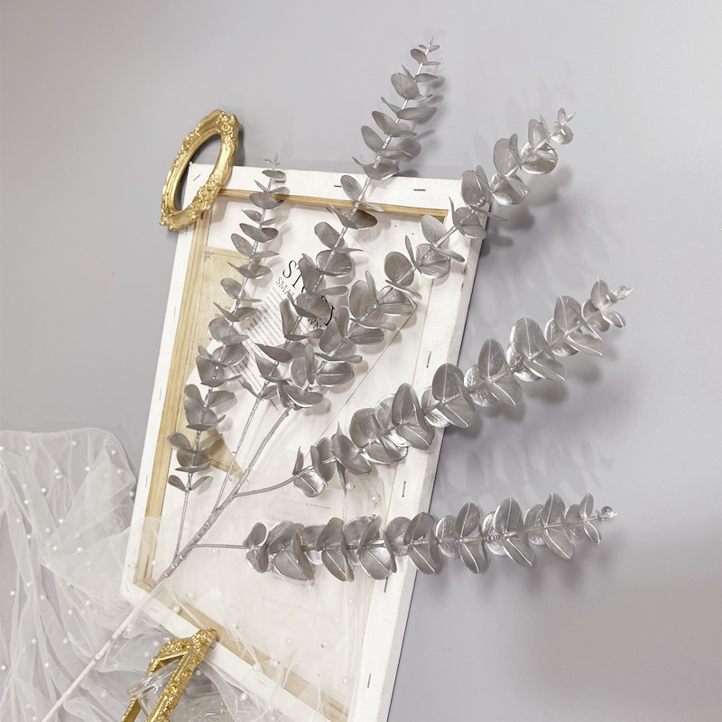 Eucalyptus Decor Bloem Zilver H90cm - Aulica